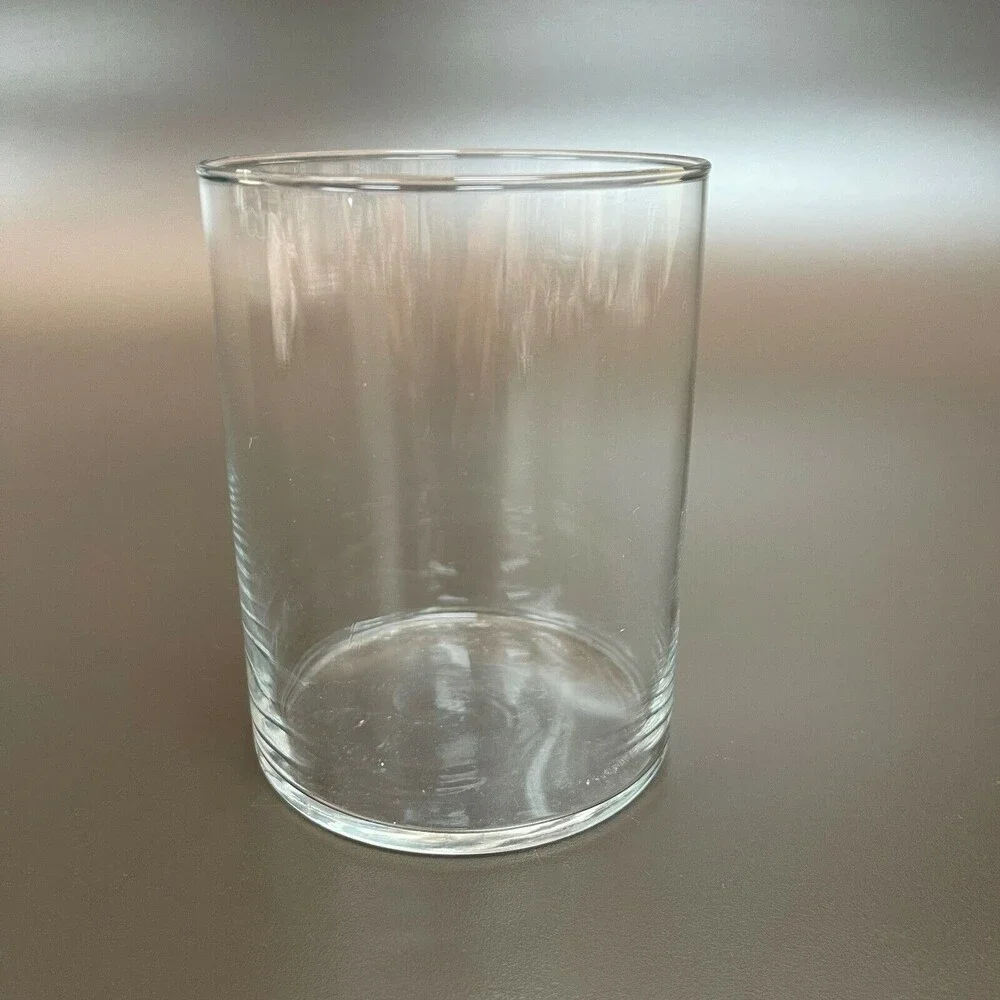 Clear Glass Canister‎ Jar 4 1/2